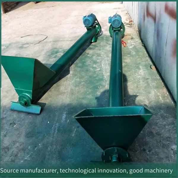 Coal Powder Auger Elevator, 304 Stainless Steel Screw Feeder, Lime Powder and Granular Material Barrel Feeder photo-3