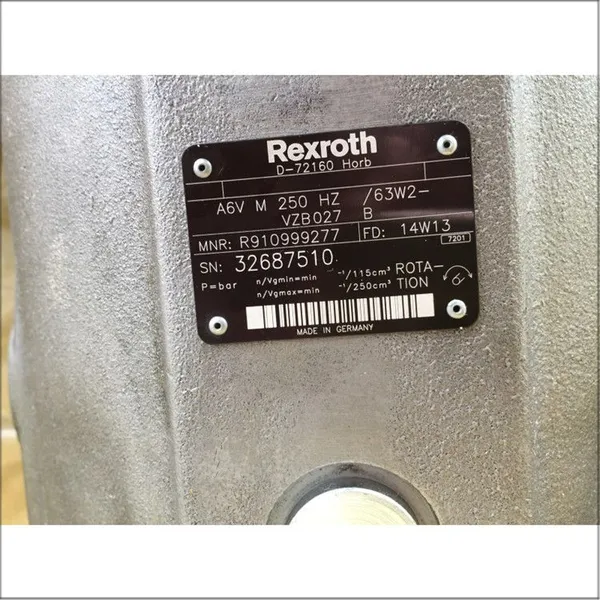 Rexroth A6VM250HZ/63W2-VZB027B Hydraulic Motor photo-2