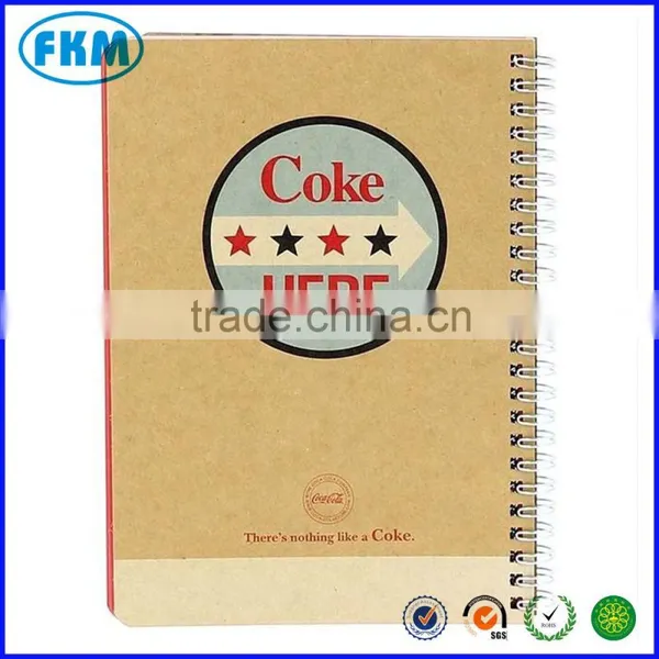 Spiral Binding Softcover Book Printing Print on Demand