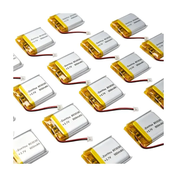Wholesale Good Price 803030 Pouch Cell 3.7V Lipo Battery 700mAh for Electronic Toys photo-3