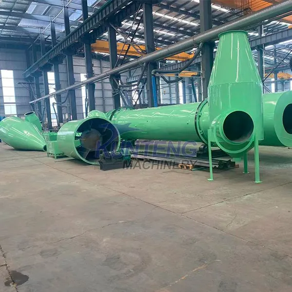 High Output Rotary Sugarcane Waste Dryer Corn Stalk Dehydrator Farm Biomass Drying System for Waste Recycling Production Line EPC photo-3
