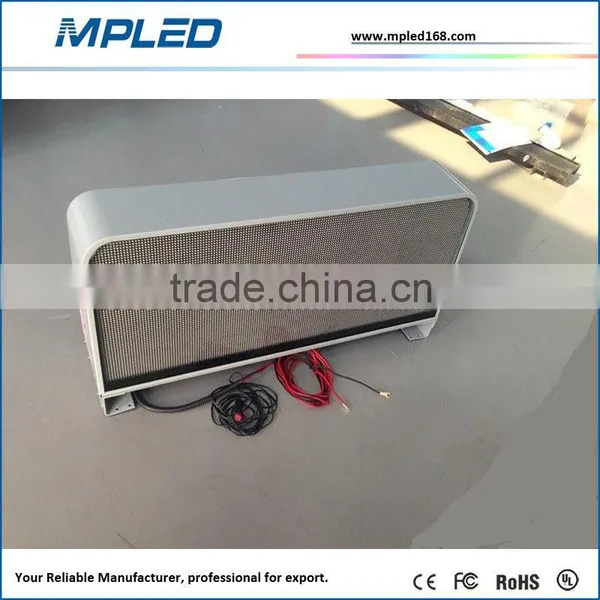 HD mobile led screens Double sided taxi led low price