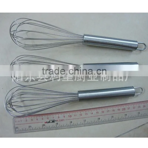 Wholesale Good Quality Semi-automatic Cream Blender Rotating Stainless Steel Egg Beater Whisk photo-5