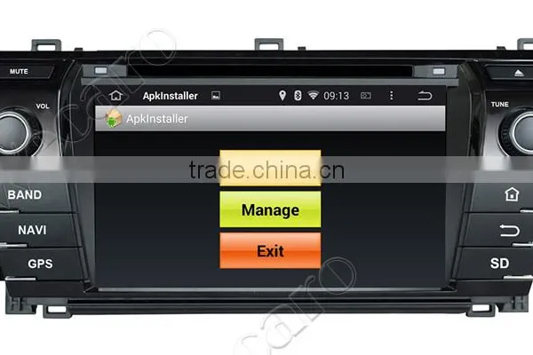 Wecaro WC-TC7019 Android 4.4.4 Car Stereo 2 Din for Toyota Corolla Audio System tv Tuner 2014 2015 photo-3