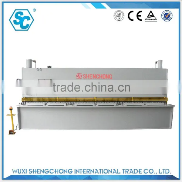 QC11Y 6X4000 Hydraulic Shearing Machine for Stainless Steel Cabinet Manufacturing