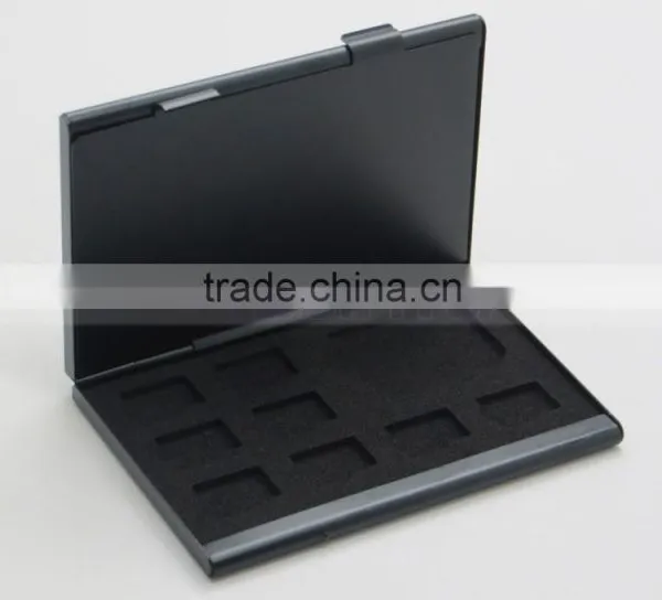 11 Slot Aluminium EVA Material Black 3DS Card Case for 2x 3DS 8x TF 1x SD Card photo-4