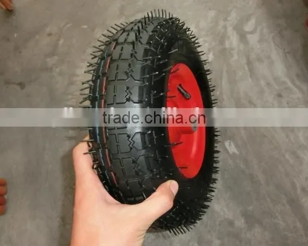 4.00-6 Wheelbarrow Rubber Wheel / Rubber Tyre 4.00-6 photo-5