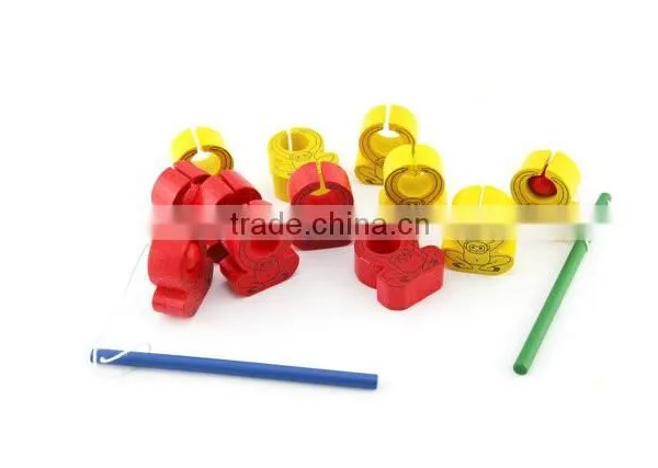 Wooden Intelligent Monkey Game Child Fishing Toys photo-2