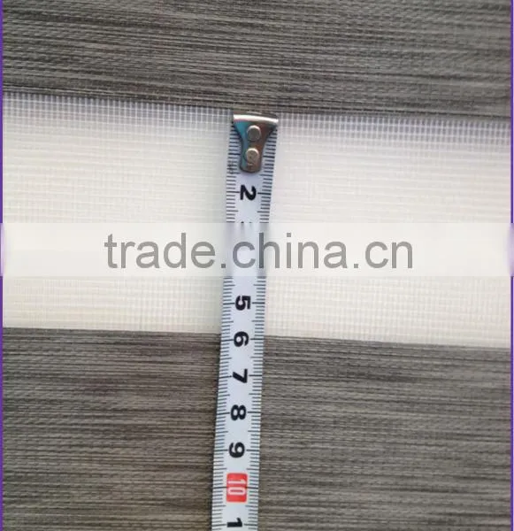 Blackout Fabric Window Zebra Roller Blinds Sun Strip Curtain photo-5