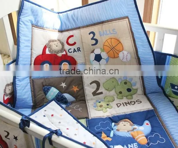 Infant Applique Embroidery Quilt photo-6