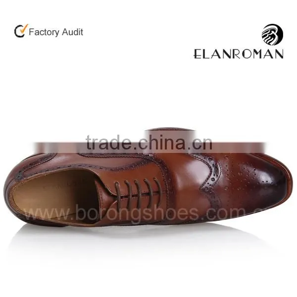 Fashion New Arrived Men Leather Dress Suit Shoes Factory photo-4