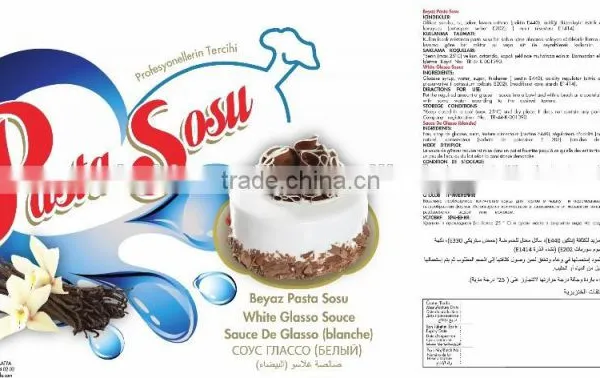 White Cold Glasso Sauce For Pastry photo-2