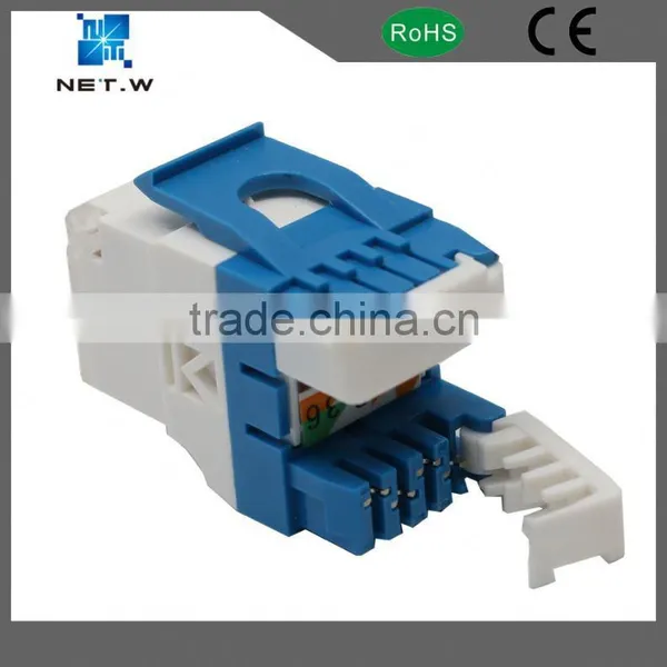 Tooless Rj45 Cat5e Cat6e Keystone Jack photo-2