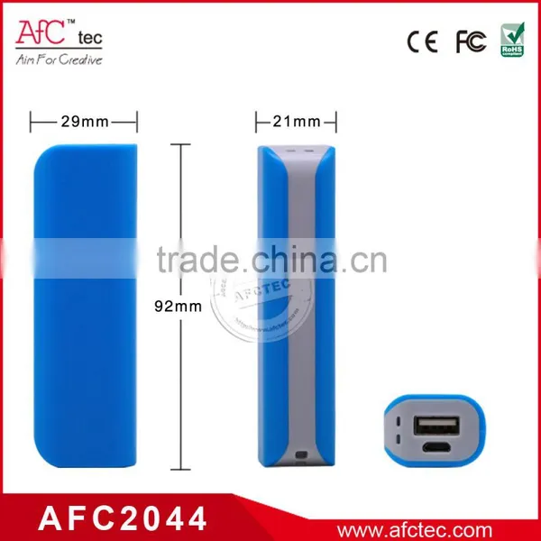 2200mah 2600mah Fashion 18650 Battery External Mini Power Bank for Smartphone photo-4