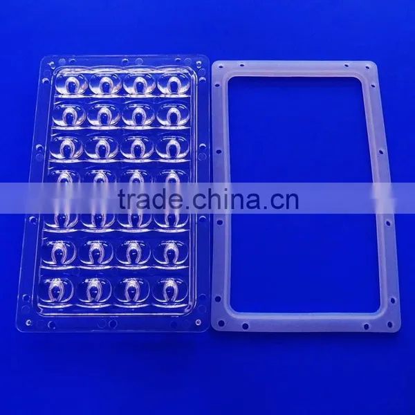 Hottest 28W Module Rectangle PMMA Led Street Light Lens photo-4