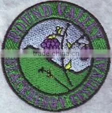 Cheap Custom Promotion Round Shape Embroidered Patches for Clothing photo-4