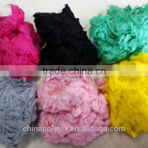 China Factory Direct Wholesale 1.2d to 5d Bright White Viscose Staple Fiber for Spinning or Non Woven photo-3