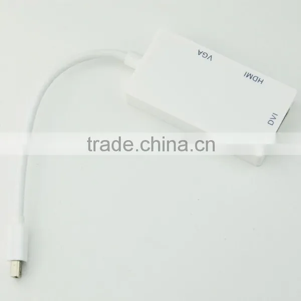 High Performance Mini dp to Hdmi Dvi Converter With Video Data Transfer photo-2