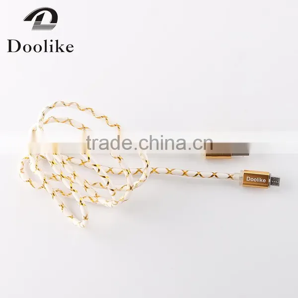 Hot Selling High Quality USB Light Cable For Samsung Mrice USB Data Cable 1m Wholesale For Iphone Data Cable photo-5