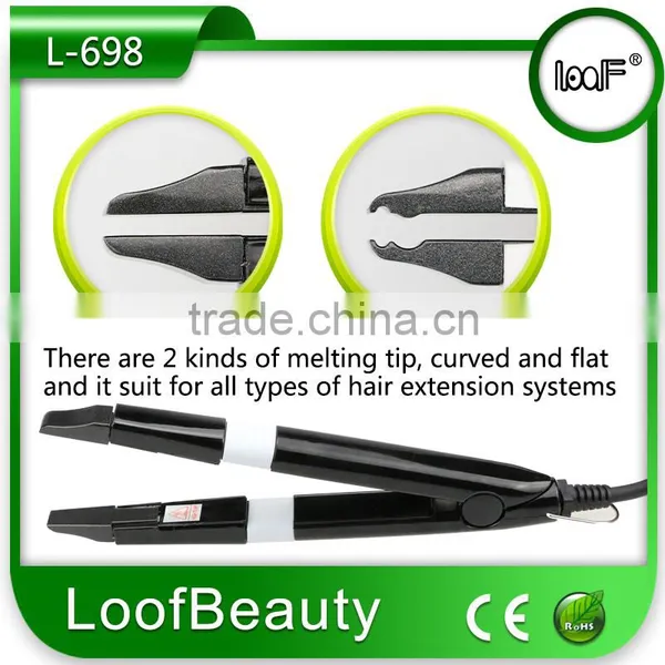 Professional Loof Hot Selling Hair Extensions Iron With Temperture Contral Dail photo-3