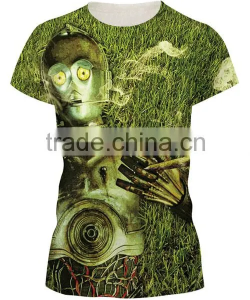 No MOQ Green Sport Tshirt Digital Printing Custom T Shirt Quality Choice photo-3