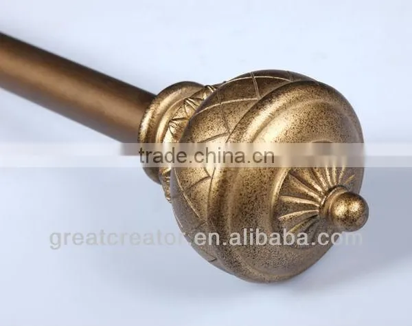 Extendable Curtain Poles Direct Curtain Hardware China Factory Wholesale - Great Creator Home Decoration Co., Ltd. photo-5