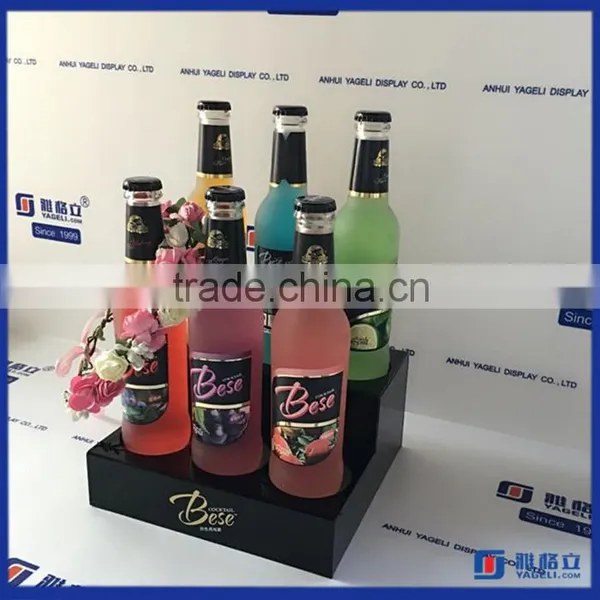 2016 Wholesale Custom Acrylic Wine Rack / Acrylic Tabletop Stand / Acrylic Bottle Display photo-6