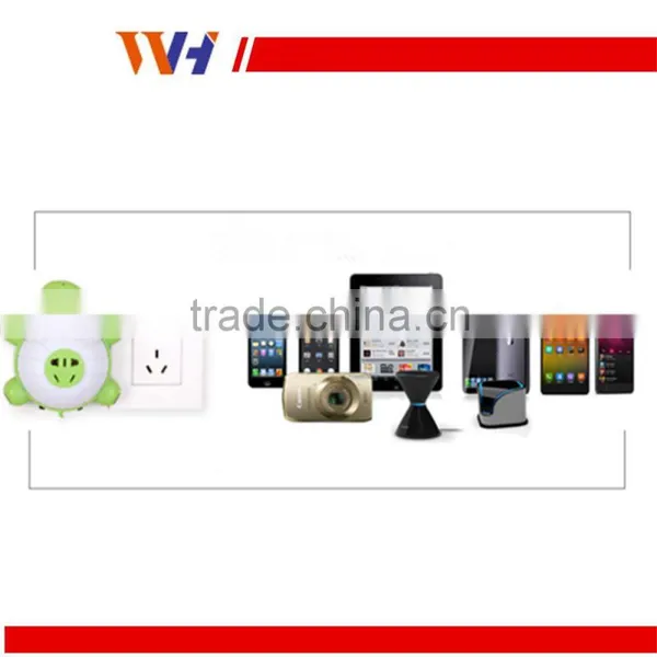 Multifunction Double USB Charging Jacks Voice Control Led Lamp photo-6