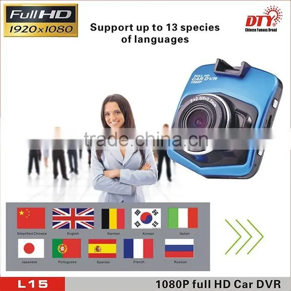 Night Vison 1080P Full HD Car Dashcam Camera DVR Car Recorder With G-sensor L15 photo-5