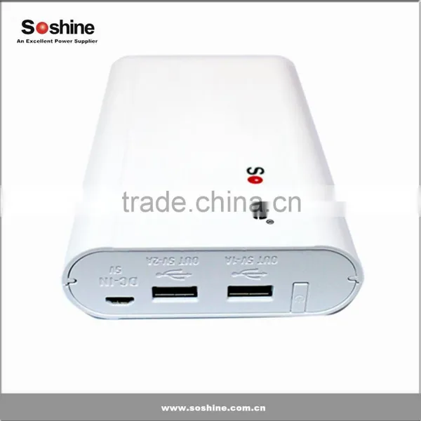 Soshine E3 Power Bank 4 x 18650 Power Bank for Mobile Phone for Camera and MP3 Plaeyr Power Bank Charger Power Bank Case photo-3