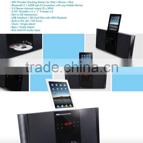 Hi-fi Floor Standing 2 Channel Speaker Usb Interface Slot-in CD Mechanism Speaker photo-3