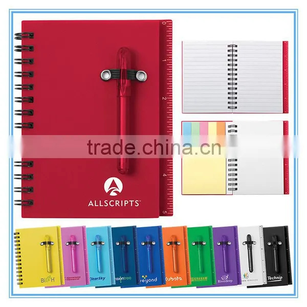 OEM Plastic Cover Memo Pad Spiral Notebook / Mini Spiral Memo Note photo-2