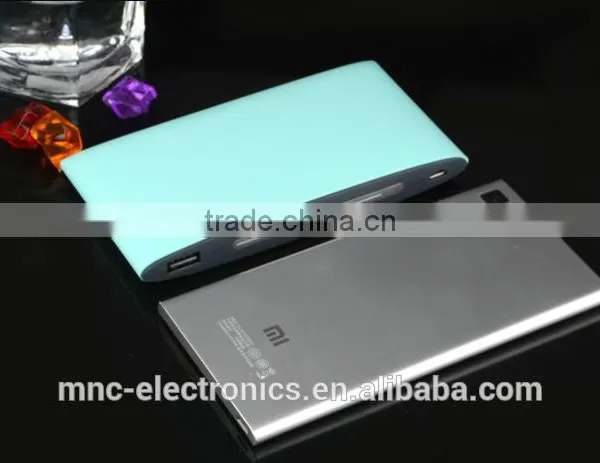 Creative Touch Stripe Led Indicator Ultra Thin Polymer Lithium Battery Custom Logo 8000mAh Mobile Phone Battery Pack Power Bank photo-5