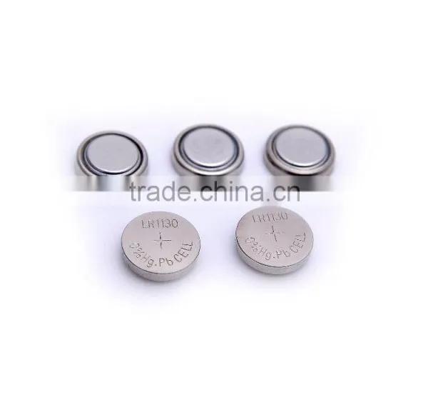 Mercury and Cadmium 0% hg pb Dry Battery Manufacturer Akaline Button Cell 389A AG10 LR1130 photo-3
