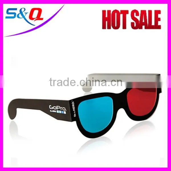 Printed Artwork Red Bule Lens Paper Master Image 3d Glasses photo-4
