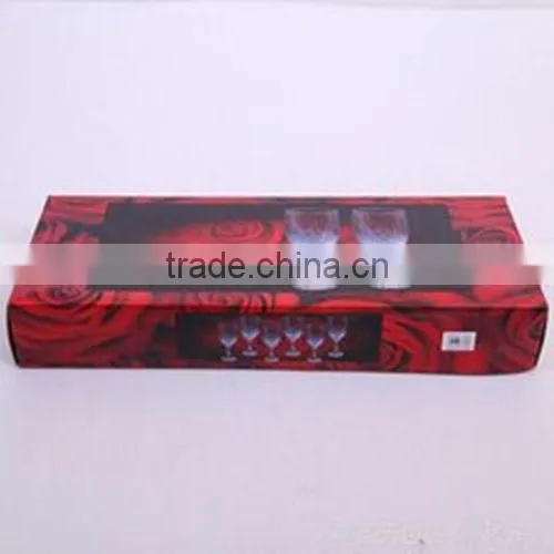 Wholesale Exquisite Wine Glass Cardboard Gift Box photo-5