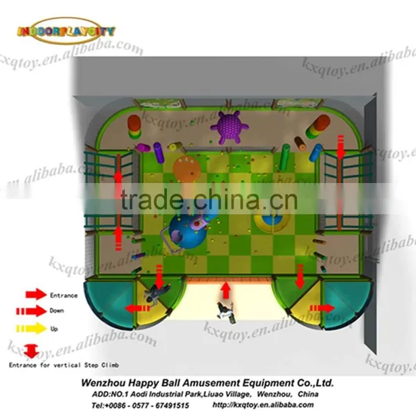 Ballon Carnival Castle,plastic Material Soft Indoor Amusement Equipment for Sale photo-3