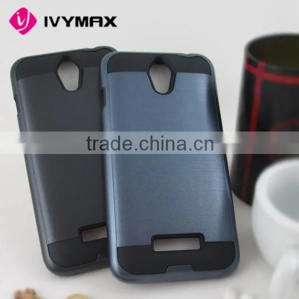 Mars Slim Armor Shockproof Hybrid Bumper Dual Layer Case Cover for Zte Z820 Obsidian photo-6