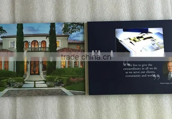 High Quality 4.3 Inch TFT Color Screen Business Video Card Video Book Video Brochure With 1400mAh Built-in Battery photo-4