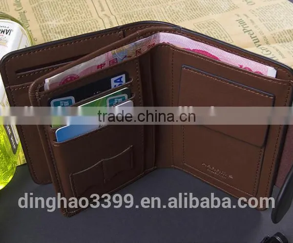 Factory Cheap Price Wallet Folding Retro Wallet Portable Multifunction Wallet photo-4
