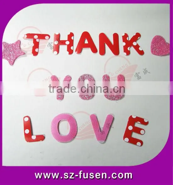 Colorful Magic Hook and Loop Letters photo-6