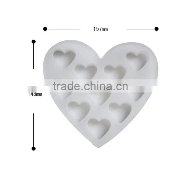 OEM Available Romantic Love Heart Shape Custom Ice Cube Tray photo-4