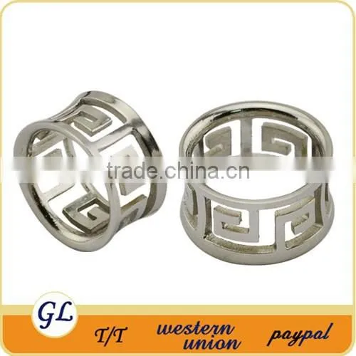 TP01974 Casting Body Piercing Star Flesh Tunnels , Stainless Steel Flesh Tunnel photo-4