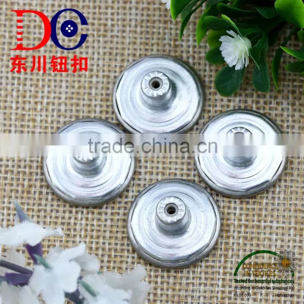 Factory Selling Custom Logo Silver Button Cover Metal Jeans Button photo-6