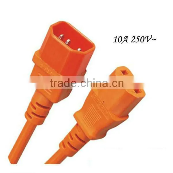 AC Power Cord Connector Male to Male Power Cord IEC Standard photo-2