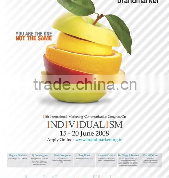 Custom Glossy Laminated Poster Full Color Promotion Poster Printing Quality Choice photo-2