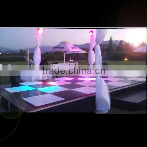 Black And White Dance Floor Easy Install Dance Floor Cheap Dance Floor For Sale photo-4