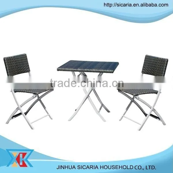Rattan Outdoor Furniture Folding Garden Table photo-2