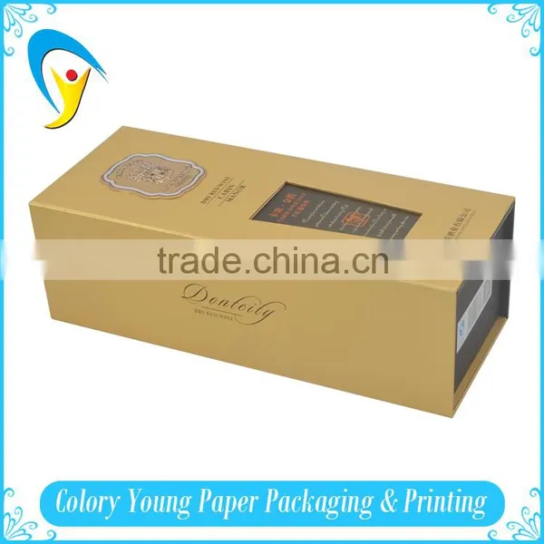 Hot Stamping Printing Cardboard Wine Box photo-6