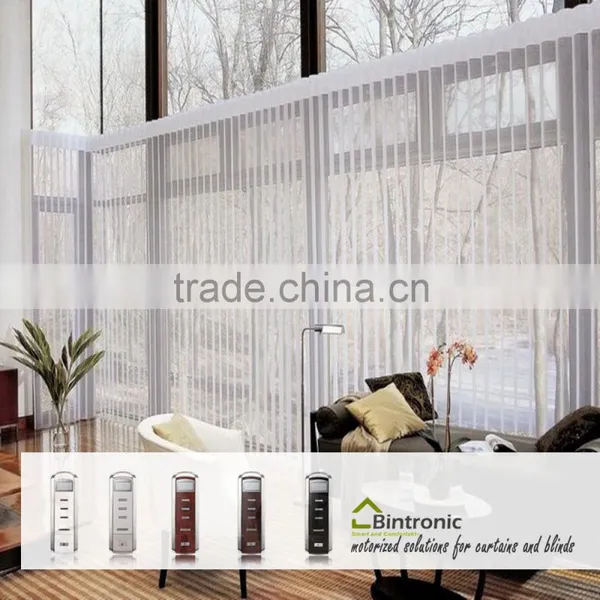 Bintronic Taiwan Manufacturer of Blinds Curtain Electric Vertical Blinds Motorized Vertical Blinds Factory photo-4